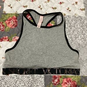 Victoria secret Gray top M